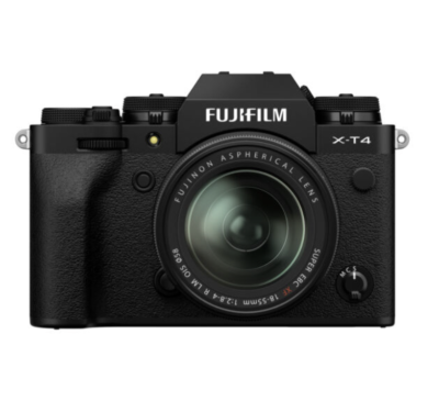 Fujifilm X-T4 26.1 MP Mirrorless Camera - Black (XF 18-55mm f/2.8