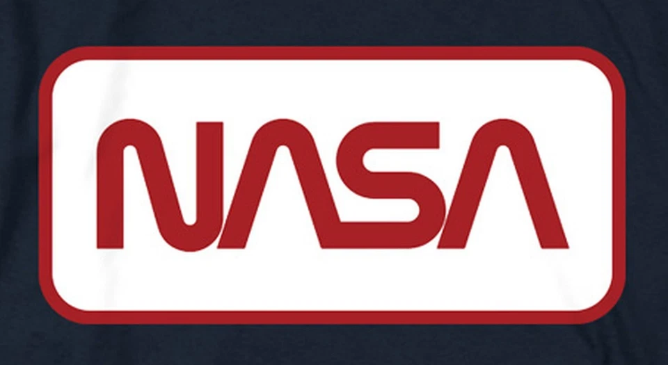 NASA“矩形蠕虫标志”婴儿连体衣 — 第 2/3 张图片