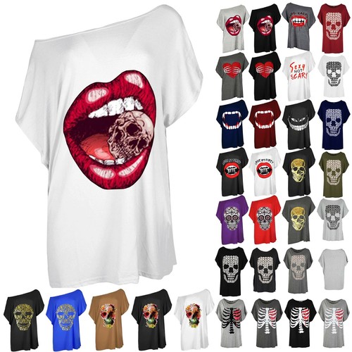 Ladies Womens Oversized Lips Bitting 