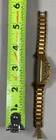READ Short Petite Band Vintage Seiko 1F20-5D59 Ladies Half Moon Dress Watch NICE
