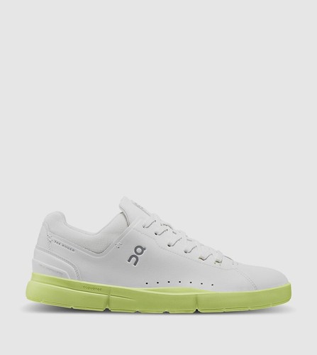 On The Roger Advantage 48.98341 Sneaker Men's White Leather Running Shoes FL2370 - Picture 2 of 60