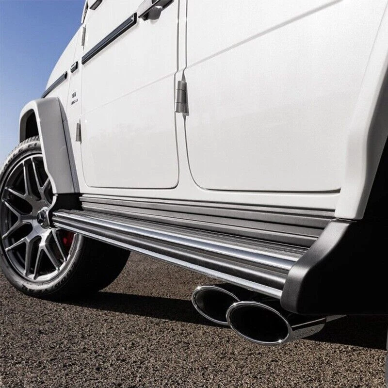 Tubo silenciador de escape de carro para Mercedes Benz W464 G500 G550 G63 classe G 2016-2019 - Imagem 3 de 4