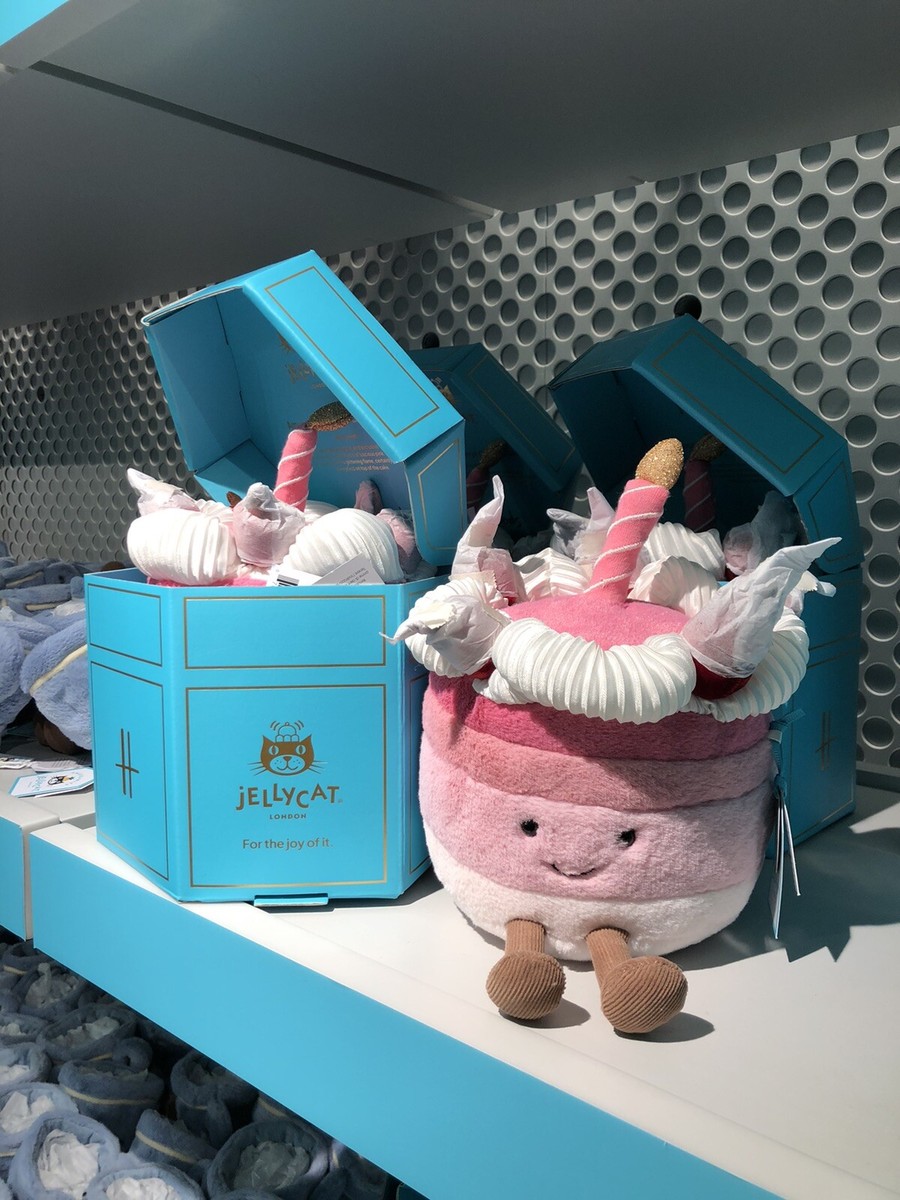 【美品】ジェリーキャット Cheri Cake Amuseables Cheri Cake Red Velvet Cake Doll ToyJellycatPlush