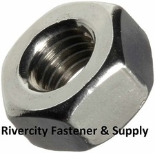  50 M8-1.25 Metric Coarse Thread Hex Nuts Stainless Steel Din 934 M8x1.25 8mm