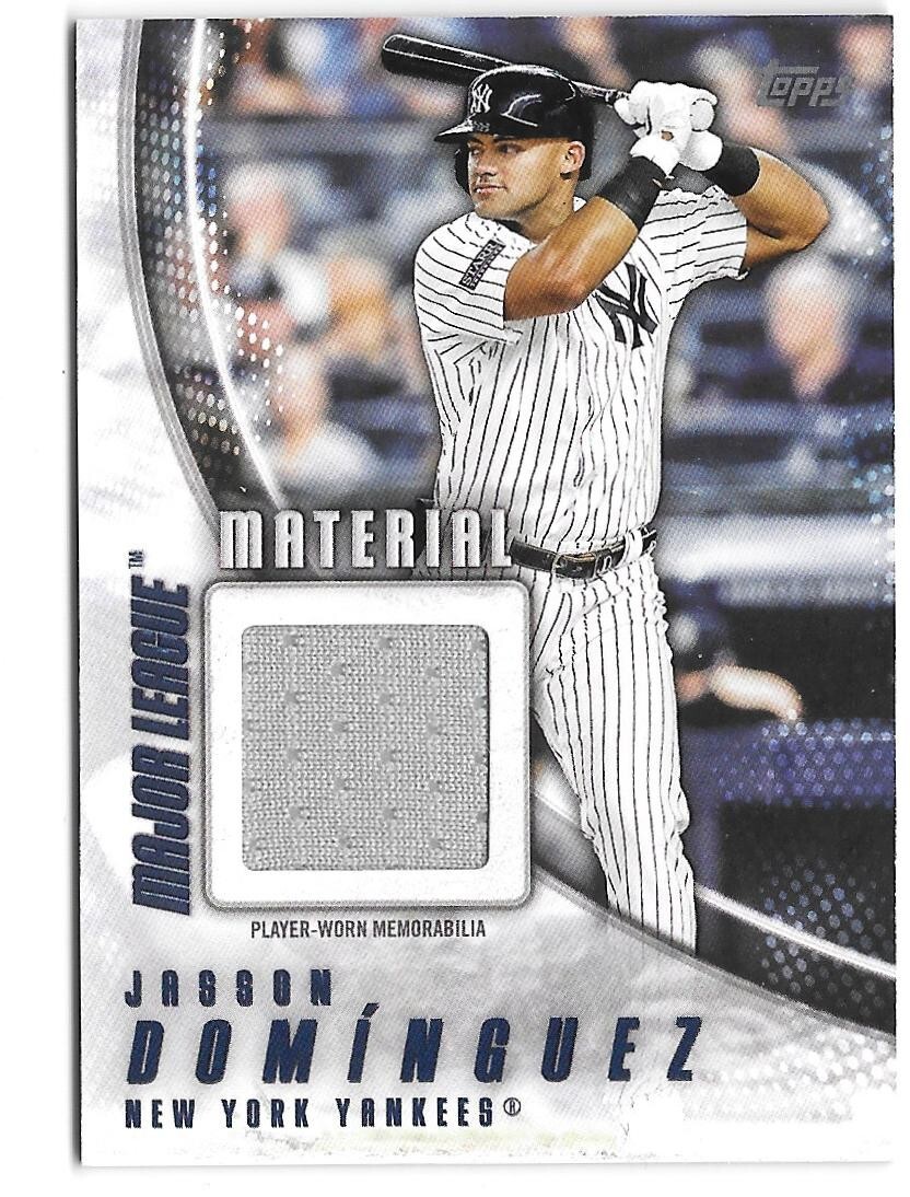 その他 TOPPS major league MATERIAL 2025 Topps Series 1 JASSON DOMINGUEZ Major League Material