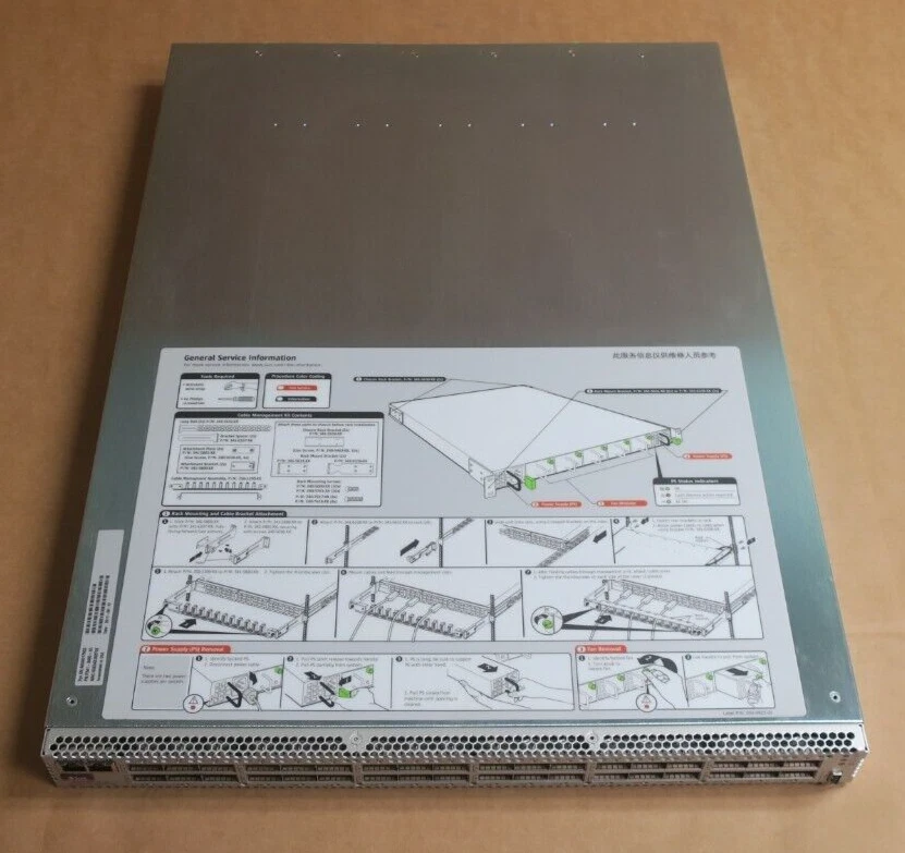 Sun Oracle Datacenter Infiniband Switch 36 36-Port 40Gb QSFP+ 1U 541-3495 - Image 3 of 4