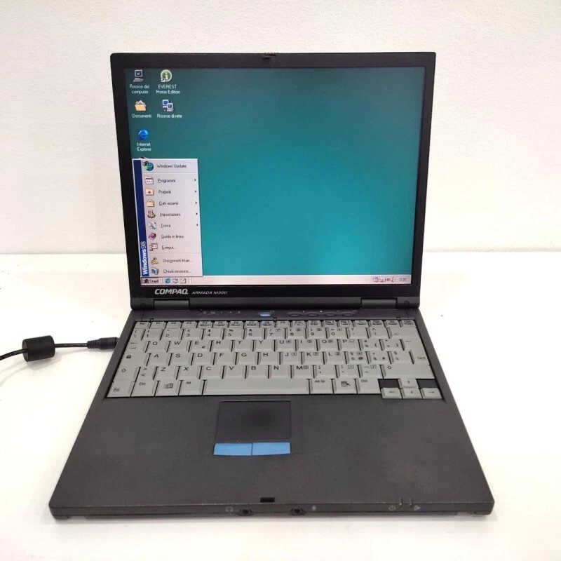 Notebook PC Portatile Piccolo poco ingombro Con Windows 98 Seriale RS232 22013 - Immagine 2 di 4