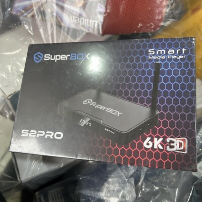 SuperBox S2 Pro Android TV Box. Brand new In Box