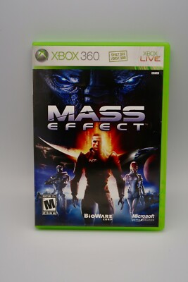 Mass Effect Microsoft Xbox 360 BioWare Game CIB used