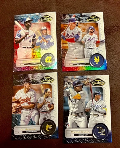 2022 Topps Gold Label Set Builder #1-100! Class 1 / 2/ 3 w Black Foil - $0.99!!