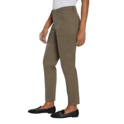 Banana Republic Ladies' High Rise Twill Pants - GREEN Banana Republic Ladies' High Rise Twill Pants - GREEN