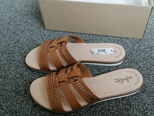 Image of Clarks Ultimate Comfort Women's Kele Willow Tan Sandals UK 7 fit D