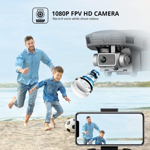4DRC F4 GPS 5G Wifi FPV RC Drone 2-Axis Gimbal 4K HD Camera Quadcopter 4 Battery - Bild 4 von 10