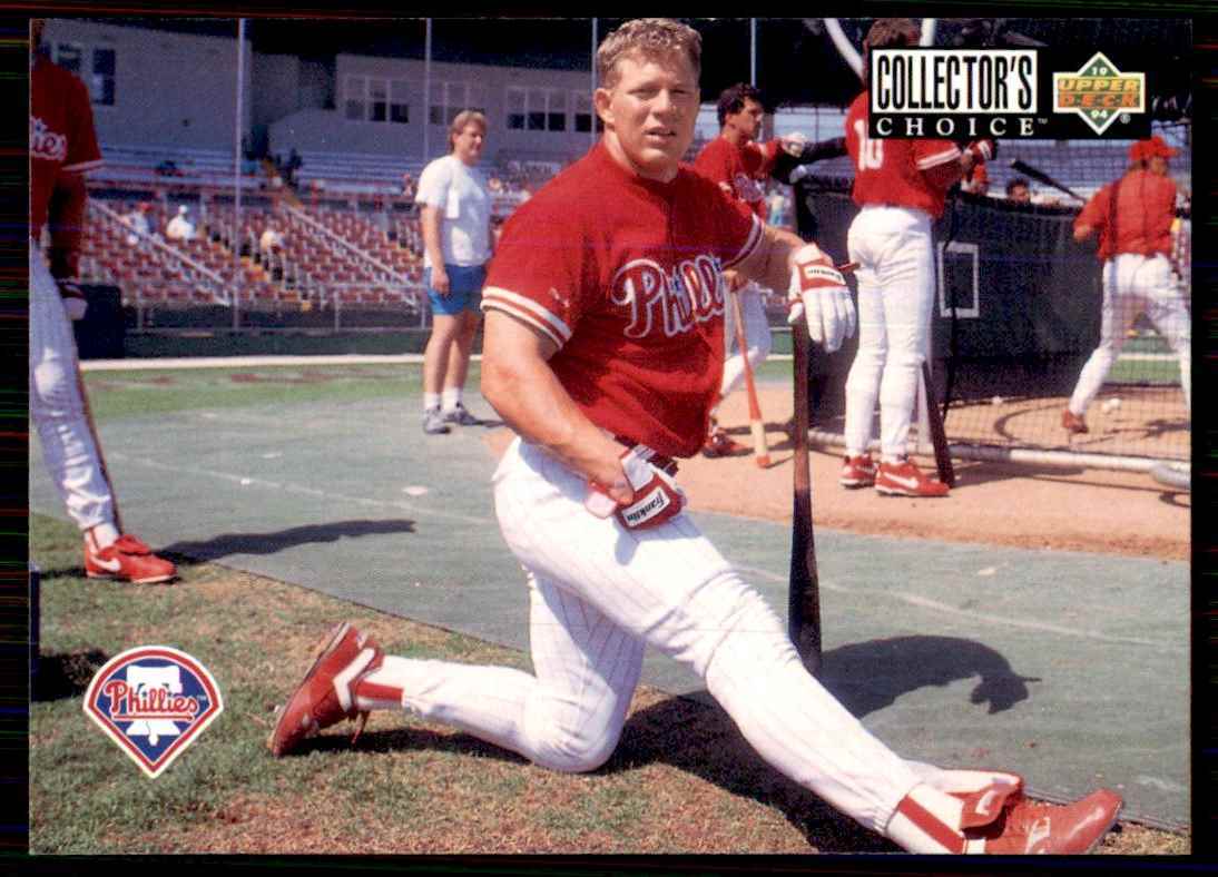 1994 Upper Deck Lenny Dykstra Baseball Cards 345 eBay