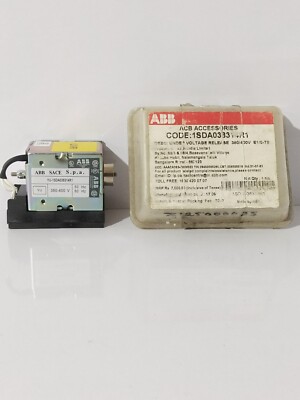 ABB S.P.A YU-1SDA038314R1 380-400V UNDERVOLTAGE RELEASE COIL (FREE SHIPPING)