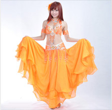 Belly Dancer Costumes Set Suit Performance Professional Outfits Dance Club 823