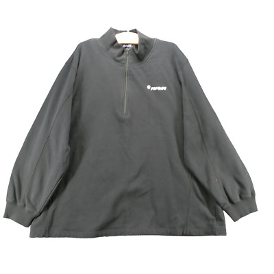 Sport-Tek by Port Authority Women's Sweatshirt Black 4XL 1/4 Zip Pepsico Logo