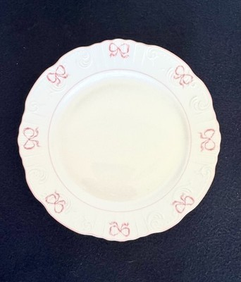 Vista Alegre Ruban Pink Dinner Plate Bows