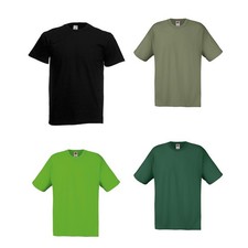 FRUIT OF THE LOOM Herren T-Shirt  Basic Shirt Baumwolle S-5XL 61-082 NEU 