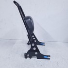 Black Harley XL Sportster One Piece Detachable Sissy Bar Backrest Gloss Black