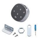 Zinc Alloy Touch Screen Electronic Password Lock Security Lock Cabinet Digital H