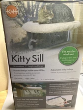 K&H Pet Products Kitty Sill Window Sill Cat Perch, Cat Window Perch 14 X 24"