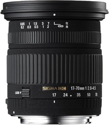 Sigma 17-70mm f2.8-4.5 DC Macro Canon EF-S Fit Fotografie Kamera Objektiv