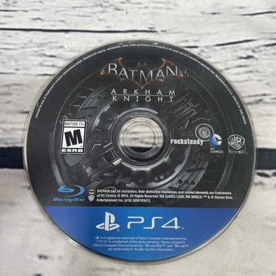 Batman Arkham Knight (PlayStation 4, 2015) Sony PS4 DC Comics Disc Only
