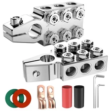Battery Terminal Connectors, 12-Way Battery Terminal Clamps, BetyBedy Battery...