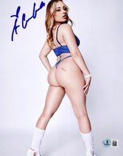 Hot Sexy Anna Claire Clouds Signed 8x10 Photo Adult Star Auto Beckett Hologram