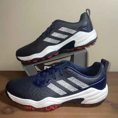 NEW Adidas Codechaos 25 Golf Shoes - Navy / White / Red - 11