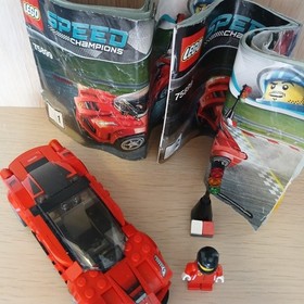 LEGO SPEED CHAMPIONS LaFerrari 75899 Complete Set/Manuals/Box