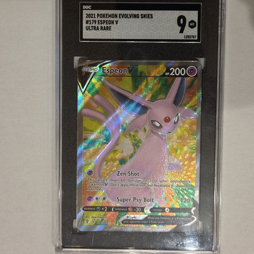 Espeon V graded SGC 9 for sale on eBay