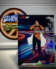 2025 F1 Topps Chrome #NN-3 OSCAR PIASTRI Neon Nations Refractor SP McLaren