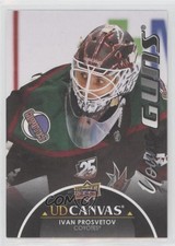 2021-22 Upper Deck Series 1 UD Canvas Young Guns Black Ivan Prosvetov #C106 e9p