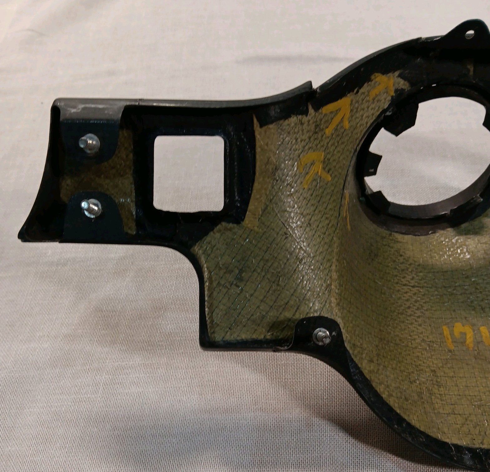 Used For Repair Ferrari 599 GTB Right Side Carbon Fiber Dash Trim & Grill Cover 