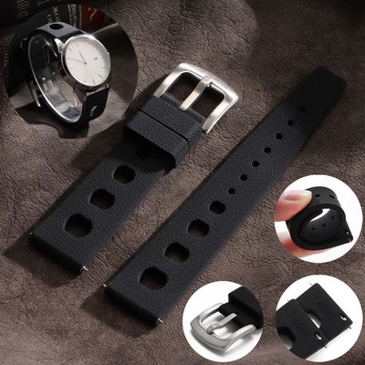 20mm 22mm Quick Release New Design Rubber Silicone Watch Strap for Huawei Smart