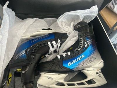 New Bauer Vapor Blue Hyperlite 2 Pro stock Ice Hockey Skates 9 Fit 1  Ls5 Steel