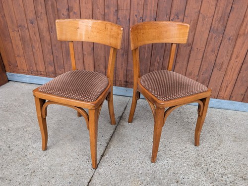 50er Vintage Chaise Salle à Manger Frankfurt de Cuisine Kneipenstuhl 1/6b - Photo 9 sur 9