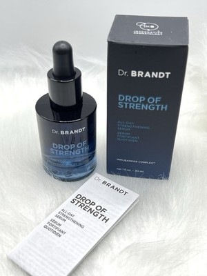 $85 DR BRANDT Drop of Strength 30ml 1oz BNIB Anti-Aging Strengthening SERUM