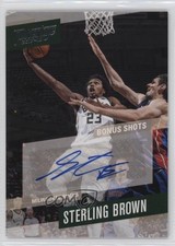 2017-18 Panini Prestige Bonus Shots Signatures Sterling Brown #19 Auto yj7