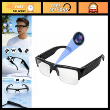 1080P HD Smart Glasses with Camera, Video Recording & Photo, 32GB Memory, No App