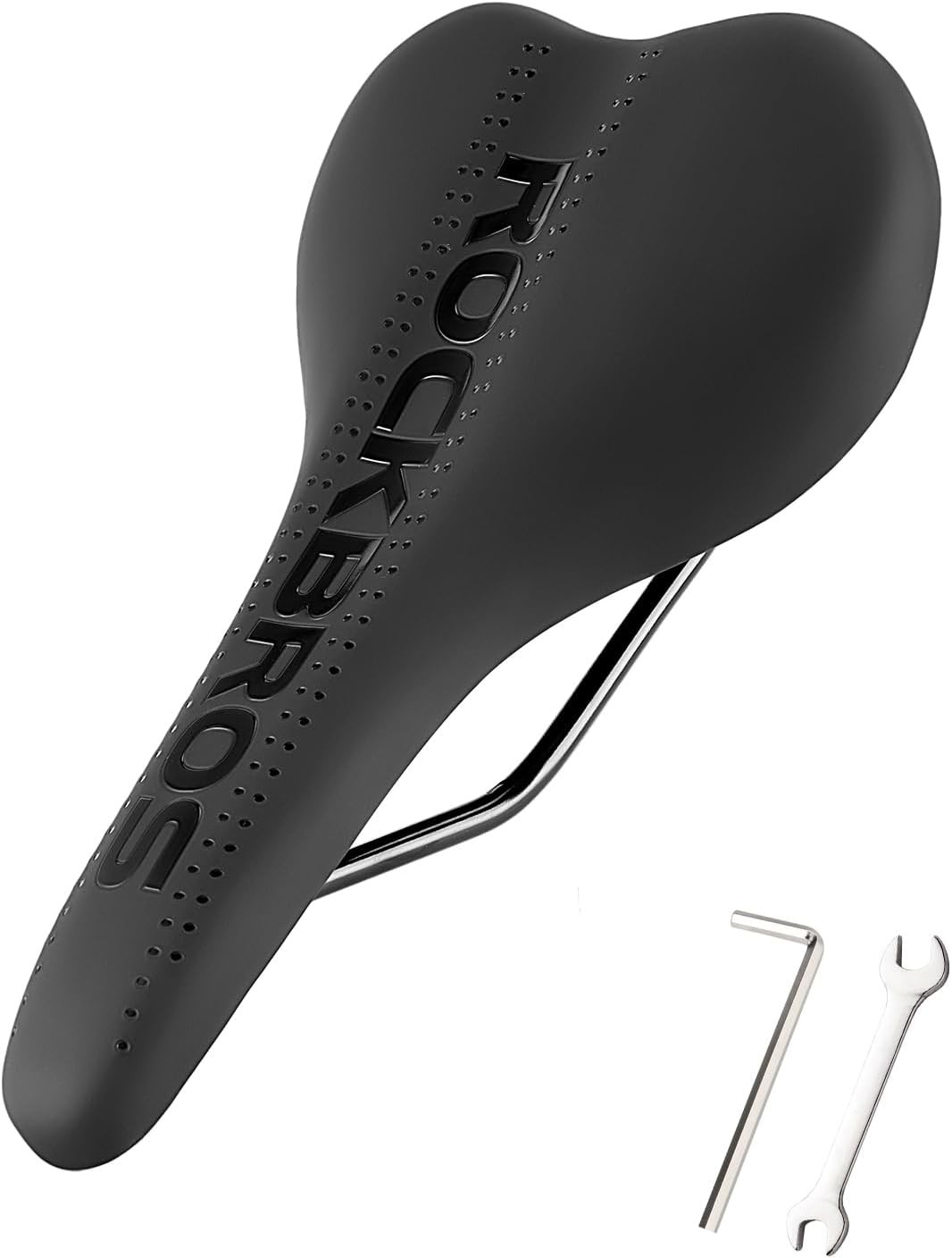 ROCKBROS Bike Saddle MTB Road Bicycle Gel Filled Comfort Air Seat Cushion Pad