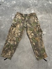 Arrowhead Vintage Camo Cargo Pants Baggy Size Large Made In USA Outdoor Hunting