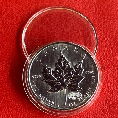 5 Dollars Kanada 2000 st  Privy Feuerwerk  1 oz SILBER - Bild 1 von 2