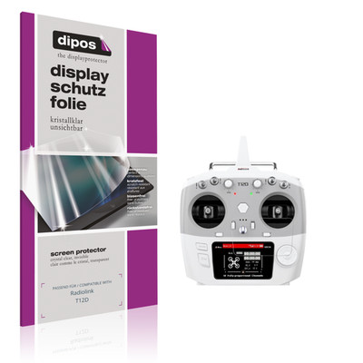 2x Schutzfolie klar für Radiolink T12D Displayschutzfolie Folie Display Schutz