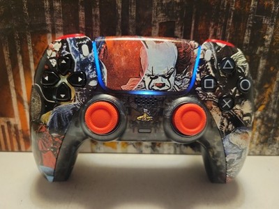 TMR Analogs Custom Horror Villians  Ps5 Sony DualSense Wireless Hydro Dipped 