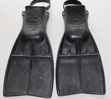 Dacor Turbo 2 II Scuba Diving Swim Fins Tubing Fishing Made in Italy