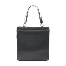 Chanel Lambskin Tote Bag Women Black One Size 660451