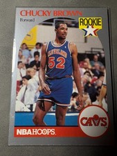 1990-91 NBA Hoops - Chucky Brown #71 (RC) ROOKIE Cavs NBA 